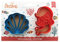 DECORA 0255138 Kit 2 CORTADORES DE PLÁSTICO Sirena Y Concha