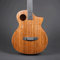 Lindo Neptune SE V2 Elektroakustische Gitarre und gepolsterte Gigbag, Walnuss