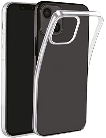 VIVANCO Super Slim Backcover Apple iPhone 13 Transparent Induktives Laden SSCVVIPH2021T