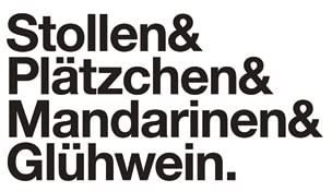 modern times 10er Set Postkarte Weihnachten WEIHNACHTEN - Motiv: STOLLEN & GLÜHWEIN, Anlass: Weihnachte, Künstler/Verlag: JUNIQE © JUNIQE, Größe: A6
