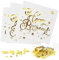 40 Stück Servietten Geburtstag, Servietten Weiß Gold, Servietten Happy Birthday, Papierservietten Paper Napkins, Weiß Gold Deko Geburtstag, 33x33cm für Junge Mädchen Geburtstag Party Deko