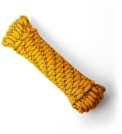 Snuro Cuerda de Polipropileno (10 mm, 20 m) – Cuerda con núcleo de Polipropileno Fuerte para una Alta Estabilidad – Cuerda de Paracord Resistente a desgarros para Exteriores, Supervivencia y jardín