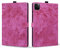 Rosbtib Funda para iPad Air 11 2024/ iPad Pro 11 Pulgadas Todos los Modelos, iPad Air 5/4 10,9 Pulgadas Flip Cover Magnética Ranuras para Tarjetas PU Cuero Cover iPad Air 11, Rosa Gato Sakura