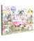 MuchoWow© Leinwände Groß 120x80 cm XXL Wall Decoration Bilder Kinderzimmer Mädchen Pictures Canvas Painting Wanddekoration Jugendzimmer Deko Mädchenzimmer Einhorn - Regenbogen - Kinder - Unicorn