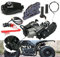 49CC 2-Takt Pull Start Motor mit Luftfilter,Einzylinder Komplettmotoren Motor Kit Für Pocket Bike Mini Dirt Bike T8F Kette 40 Stundenmeilen