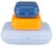Tupperware Eco+ To Go Twin Set Maxi-Twin hellblau + Kleiner-Twin orange + Mini-Twin petrol Brotbox Pausenbox Snackbox Sandwichbox Lunchbox (inkl. Pillendose)