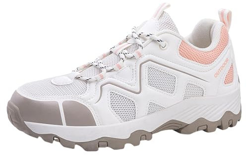 Wanderschuhe Damen Leicht Bergschuhe Camping Walking Hiking Sneaker Waterproof wasserdichte Trekking Und Atmungsaktiv Outdoor Schuhe rutschfeste Wanderschuhe Wasserdicht Leicht Trekkingschuhe