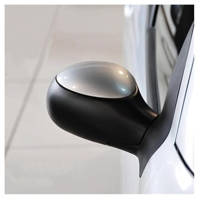 Housse Rétroviseur D'aile Couvercle De Rétroviseur Noir De Remplacement Pour Peugeot 206 207 Côté Gauche Droit Couvercle De Rétroviseur Boîtier Coque Rétroviseu Coques Rétroviseur Voiture(gauche)