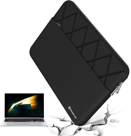 Smatree 14 inch Laptop Sleeve for Samsung GalaxyBook4 Edge, Copilot+PC, for GalaxyBook4/3 Pro, Galaxy Tab S10/S9/S8 Ultra, Samsung Protective Laptop Case with Accessory Pocket, YKK Zipper (E420)