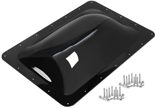 XMK Ersatz-Dachfenster für Wohnmobile, 45,7 x 66 cm, passend für 35,6 x 55,9 cm große Öffnungen, Wohnmobil-Dachfenster für Dusche, Dach, Kuppel, Anhänger, fünftes Rad, Lebensmittelwagen, Wohnmobil