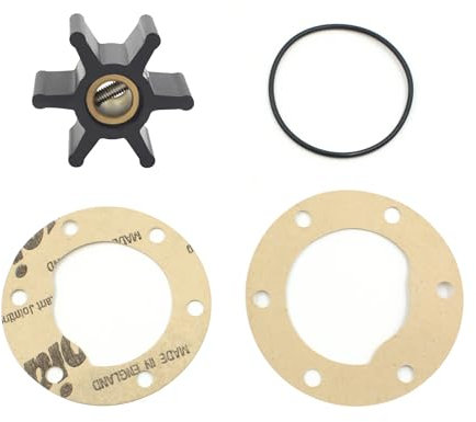 XRmarine Boat Raw Water Pump Flexible Impeller Kit Replaces for Jab-sco 4528-0001 for Vol-vo Penta 803729 3586494 for John-son 09-806B for Yan-mar 104211-42070