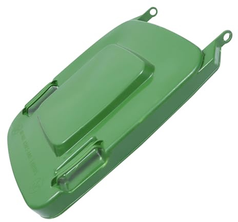 ABOOFAN Couvercle De Poubelle En Plastique Vert Pour Grand Conteneur ExtéRieur 68X55X5Cm RéSistant Aux Fissures Sans Jointures Facile À Nettoyer