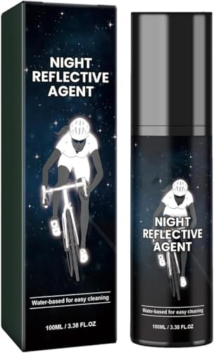 GDBTJIMH Reflektierende Sprühfarbe, 100 ml, Neon-Sprühfarbe, langlebige, reflektierende Farbe für Kleidung, Fahrräder, Skateboards