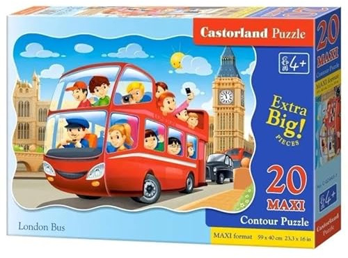 Puzzle 20 Maxi London Bus CASTOR