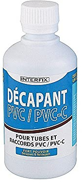Interplast -250 ML Décapant pour Tube PVC Rigide Piscine.-IN-SDEC0250