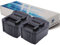 Lot de 2 Batteries pour Metabo RC 14.4-18 6.02106.00 Radio de Chantier 3000mAh 14.4V - Visiodirect -