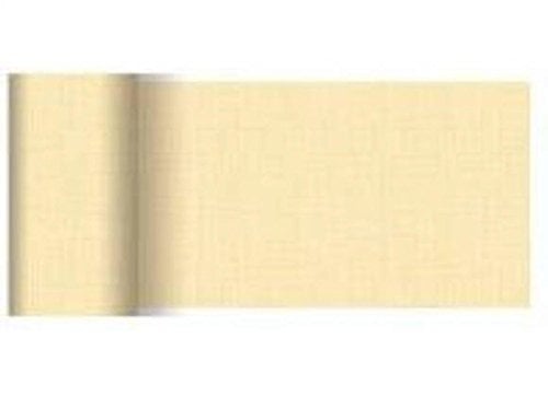 Duni Dunicel Tischläufer Linnea Cream 0,15 x 20 m