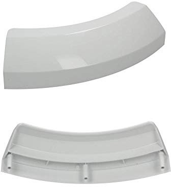 LAZER ELECTRICS Door Handle For Bosch Tumble Dryer WTE, WTS, WTV Series (White, Alt to 644221. 00644221)