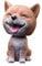 Liery Auto Das Kopf-Hund Rüttelt Ornamente Auto-Schwingen-Hundekarikatur-Auto-Puppe