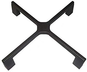 Franza Griglia in ghisa 1 fuoco per Electrolux Rex Aeg Zanussi 240 x 240 mm. Altezza 45 mm. 3546592027 G4435/OR Prodotto originale