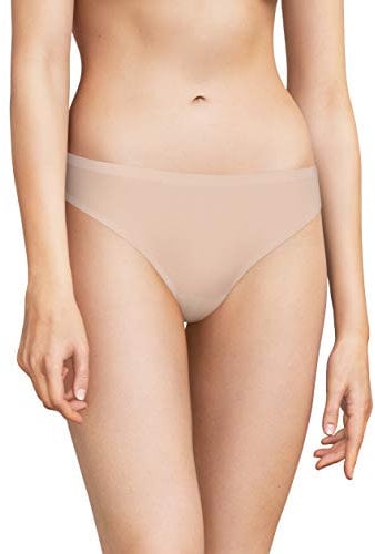 Chantelle Women's Soft Stretch One Size Thong Panties, Rose