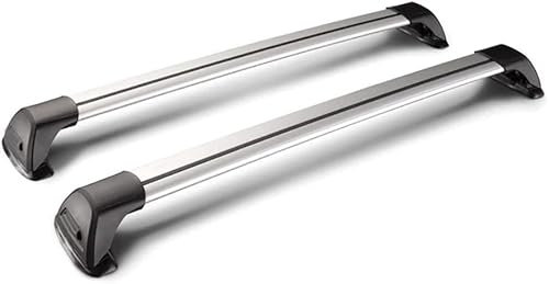 Auto Aluminium Dachträger für VW ID. Buzz 2022 2023 Auto Dachträger Fahrradträger Dachträger Lastenträger 2-teiliger Kreuzschienen-Dachträge