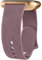 Vancle Armband für Fitbit Versa 2, Damen Herren, Silikon Armbänder Floral Gravierte Uhrenarmband Sport Ersatzarmband, Rauch Violett