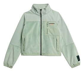 Superdry Damen Hybrid Trekker-Jacke Meergrün 36