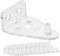 PRETYZOOM Set di Ganci per Tende Veneziane 20 Pezzi Ganci in Plastica per Tende per Collegare Tende Veneziane Risparmia Tempo Design Semplice per Tende