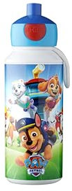 Mepal - Gourde Pop-up Campus - Gourde Étanche pour L'école - Gourde Réutilisable pour Enfant - Sans BPA et Lavable au Lave-Vaisselle - 400 ml - Paw Patrol Pups