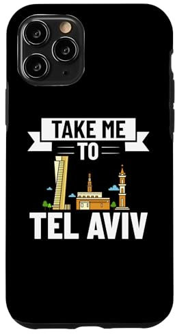 Hülle für iPhone 11 Pro Tel Aviv Israel Stadt Skyline Reise