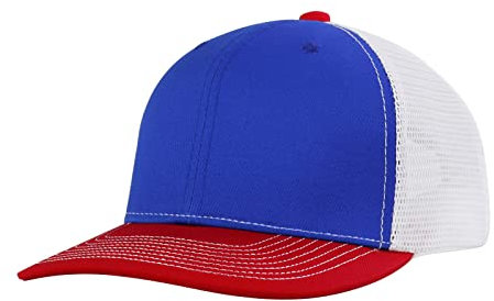 Cap Creme Unisex-Mesh-Baseball-Mütze, Ballmütze, Schirmmütze, verstellbar Winter Baseball Cap Herren (Blue, One Size)