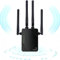 Ripetitori WiFi, Estensori WiFi, Amplificatori WiFi da 1200 Mbps, Amplificatori WiFi a Doppia frequenza da 5 GHz e 2,4 GHz, Modalità ripetitore/Router/Ap, Molto adatti per la casa e l'ufficio