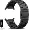 Kompatibel SAMSUNG Galaxy Watch Ultra 47mm Armband 2025/2024, Galaxy Watch 8 7 Ultra Armband Metall Frauen Männer,Metallarmband Edelstahl Schwarz