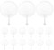 Amosfun Hand Fan Frame Only, 20pcs DIY Japanese Hand Fan Frame Plastic Craft Blank Fan Frame Ribs Hand Fan Making Supplies Kit Chinese Handheld Fan Material 22.5 * 33CM