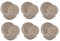 Servizio Piatti per 6 Persone in stoneware 18 pezzi per Lavastoviglie modello (tortora)