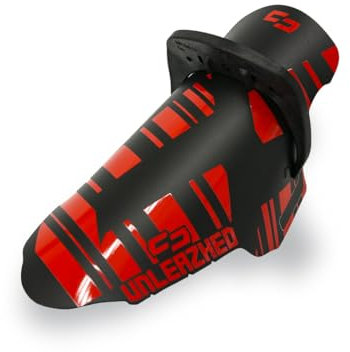 Unleazhed Schraubbares Schutzblech | M01 Bolt On Mudguard | Für Fox 34*,36*,38 | Rockshox Zeb, Domain, Lyrik, Pike (Beschreibung beachten) | Made in Germany