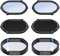 Sirxlevcy VR-Rezeptlinsen für PS VR2-Objektiv, Myopie-Anti-Blau-Brille, Schnell Zerlegbarer Schutzrahmen für PSVR2-Zubehörteile-Set