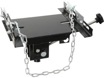 ECUTEE Adapter für Getriebeheber Positionierer Abstützvorrichtung Zubehör, Wagenheber Tray Adapter Getriebe Wagenheber Stützplatte 500KG, Stabilisator für Motorheber, Universeller Kettenadapter
