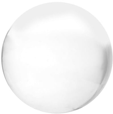 Vaguelly Klarer Kristallball Transparentes Meditationselement Für Kreative Fotografie Feng Shui Deko Und Stilvolle Bürogestaltung Für Sammler Und Besondere Anlässe