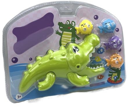 Babybadespielzeug und geeignet für Babys über 3 Jahre alt Kleinkinder Jungen und Mädchen von Bisphenol A Kinderbad HYw846 (Green, 19x8x8cm)