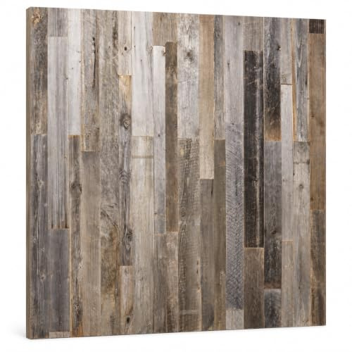 RETIMBER WORKS Altholz Wandverkleidung aus Kiefer – 0,8 m² pro Box – Wandpaneele aus Holz für Innenwände – Rustikale Holzverkleidung, Altholz Bretter