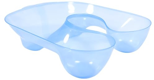 Mikikit Nackenstütze aus Kunststoff mit Aufbewahrung und Wasserschale Wiederverwendbar für Friseure und bei Haarverlängerungen und Dauerwellen