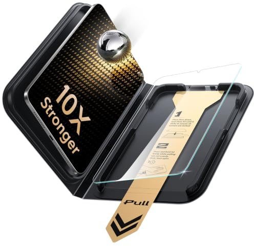 ESR Accessory Glass by Corning™ für iPad (A17 Pro) Mini 7/6 für Panzerglas | 2024/2021, 9H Härte, Militärtauglicher Splitterschutz, Schutzfolie mit UltraFit Ablage, Kratzfest, HD-Klarheit
