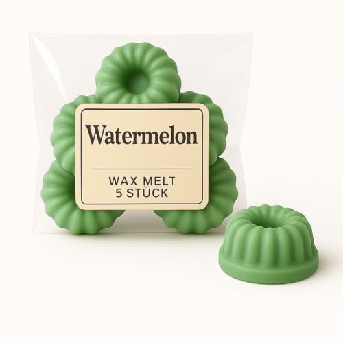 Duftmelt 5er Set - Duftwachs | Duftkerzen Aromalampe (Watermelon)
