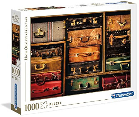Clementoni 39423 Reise – Puzzle 1000 Teile, Geschicklichkeitsspiel für die ganze Familie, farbenfrohes Legespiel, Erwachsenenpuzzle ab 14 Jahren