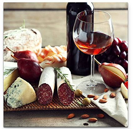 Leinwandbilder | Bilder Leinwand 60x60cm Stillleben – italienisches Essen