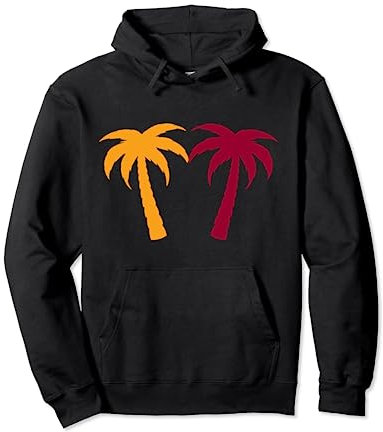 Palmen Miami Florida Vacation Pullover Hoodie