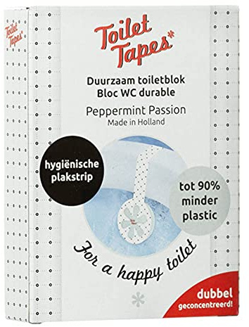 Toilet Tapes Toilettenstein, Peppermint Passion, 10er Pack