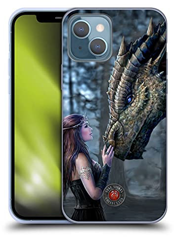 Head Case Designs Offizielle Anne Stokes Once Upon a Time Drachen Freudenschaft Gel Handyhülle Hülle [Militärischer Schutzgrad] Kompatibel mit Apple iPhone 13